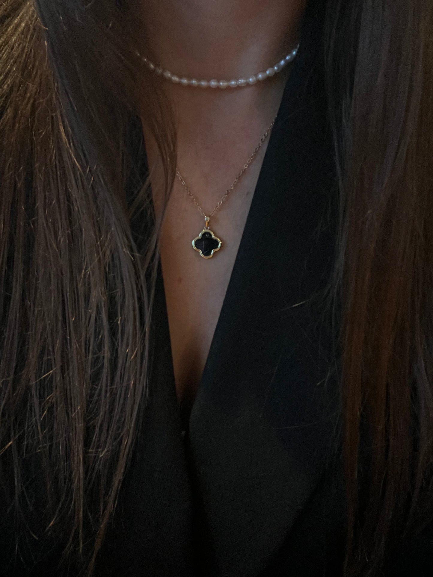 Pearl necklace jewelry handmade. Gift for Her