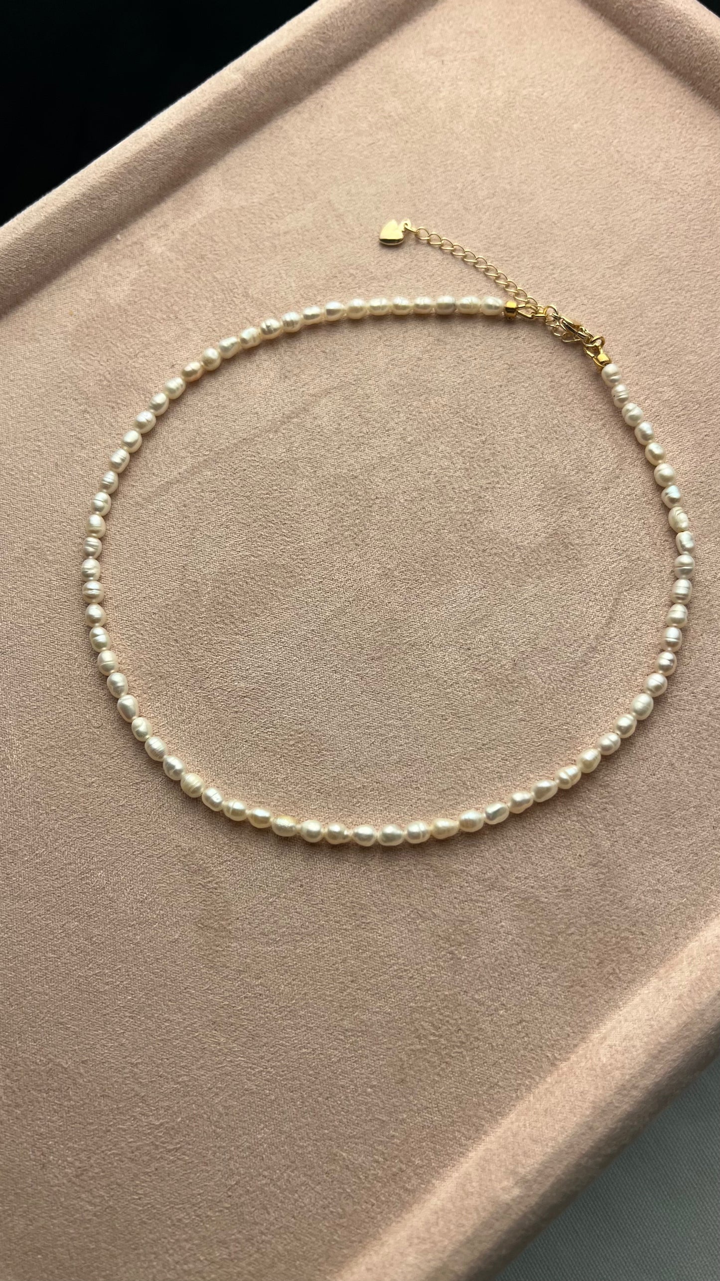 Pearl necklace jewelry handmade. Gift for Her